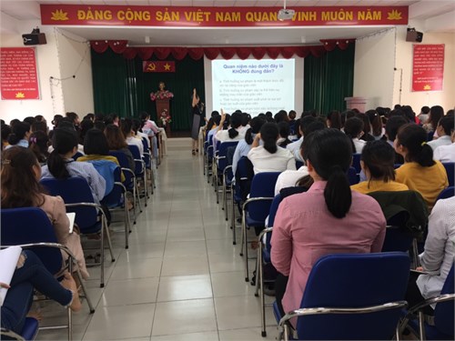 Tập huấn Kỹ năng giao tiếp ứng xử dành cho GVMN